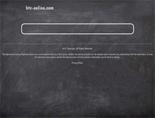 Tablet Screenshot of btv-online.com